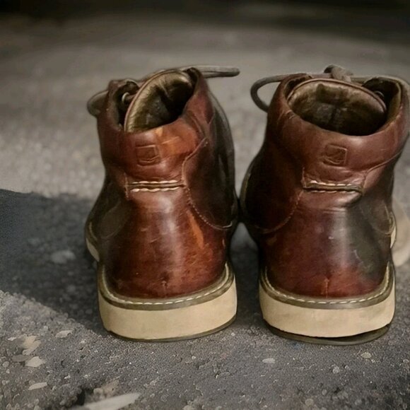 Sperry Top Sider Commander Boot Men 11.5 Brown Leather Lace Up Chukka Shoes main image 7
